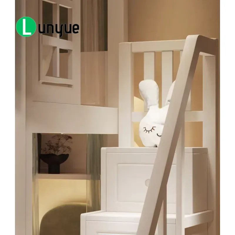 Ankke Custom Princess House Bu - đánh giá và giá Bunk Bed With Stairs And Slide