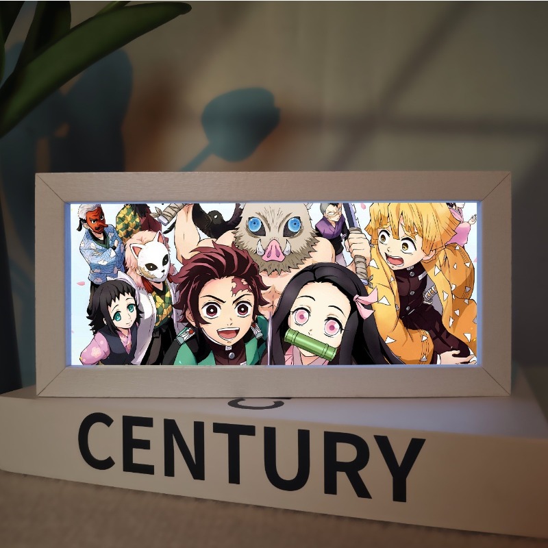 Demon Slayers LED Night Light  - đánh giá và giá Bedroom Furniture