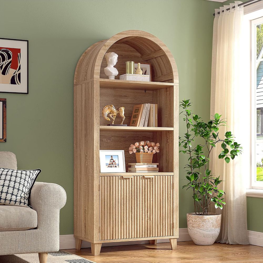 Arched Cabinet, 5-Tier Storage - đánh giá và giá Storage