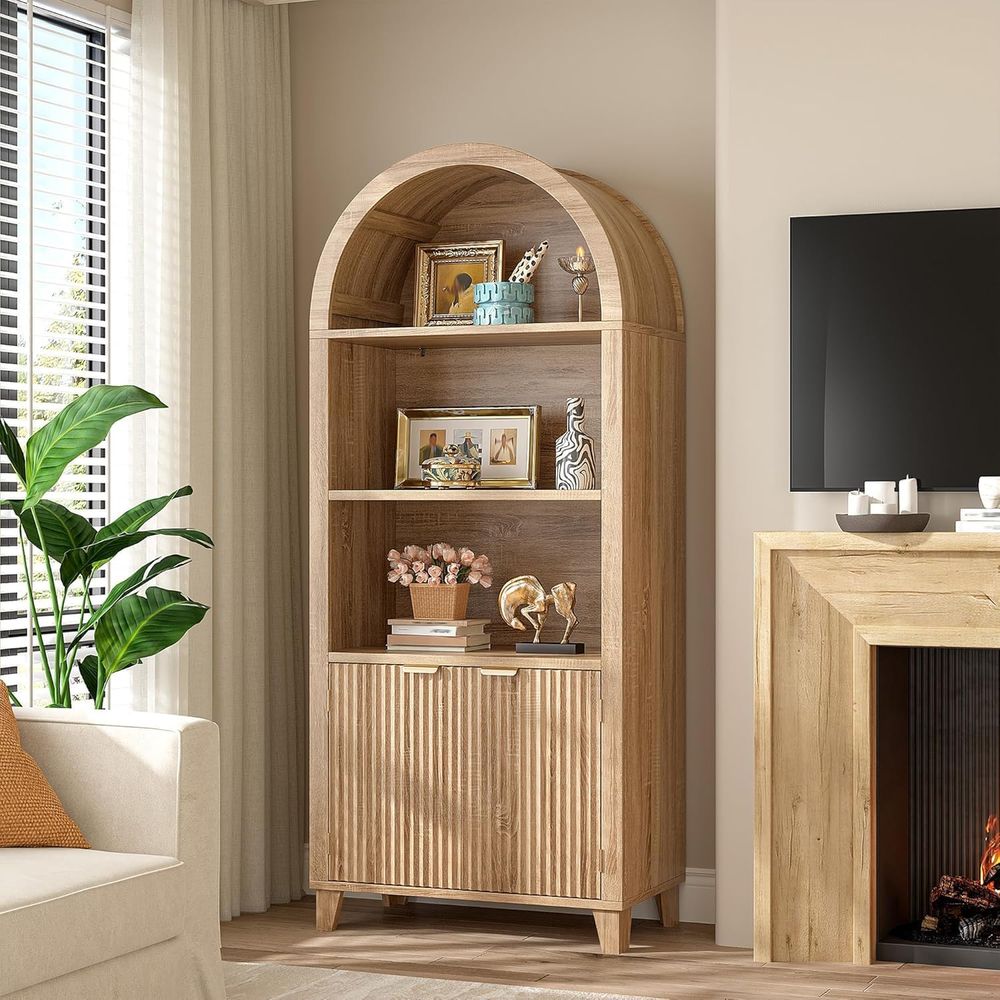 Arched Cabinet, 5-Tier Storage - đánh giá và giá Storage